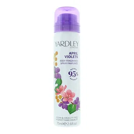 Yardley April Violets Desodorante en spray para mujeres 75 ml