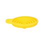 Dunlop Embudo de Silicona Plegable para Automoviles, Color Amarillo, Ø9 x 10 cm, Embudo de Coche