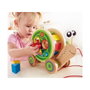 Hape Arrastre caracol encajable de madera