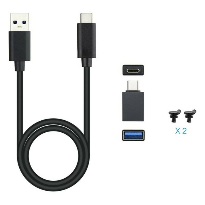 Tooq TQE-2280B Caja Externa para SSD M.2 NVMe PCIe USB-C Negro Tooq TQE-2280B Caja Externa para SSD M.2 NVMe PCIe USB-C Negro