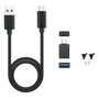 Tooq TQE-2280B Caja Externa para SSD M.2 NVMe PCIe USB-C Negro