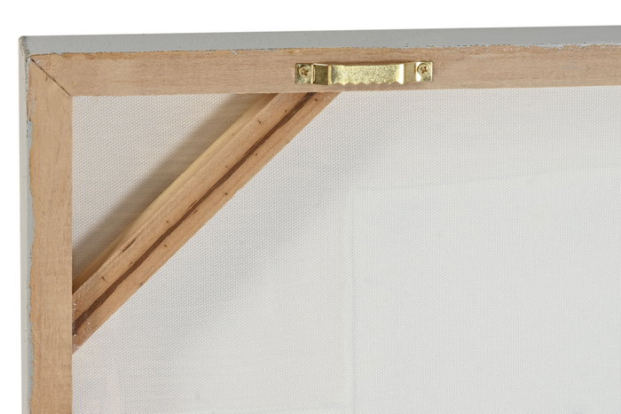 DKD Home Decor Cuadro Lienzo MDF 150x3x50 Abstracto Surtido de 2 piezas