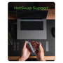ICY BOX IB-1826MCL-CU31 Caja Externa SSD M.2 NVMe/SATA USB 3.2 Gen 2 Tipo C 10 Gbps con Iluminación RGB, Aluminio Gris, Plug and Play, Hot-swap
