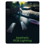 ICY BOX IB-1826MCL-CU31 Caja Externa SSD M.2 NVMe/SATA USB 3.2 Gen 2 Tipo C 10 Gbps con Iluminación RGB, Aluminio Gris, Plug and Play, Hot-swap
