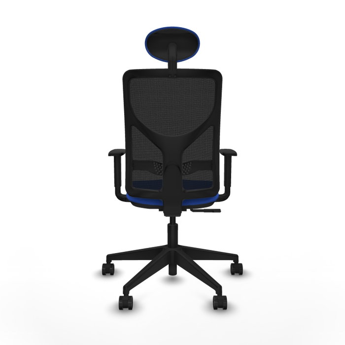 PIQUERAS Y CRESPO Silla de oficina Motilla con mecanismo Sincro, Azul y Negro PIQUERAS Y CRESPO Silla de oficina Motilla con mecanismo Sincro, Azul y Negro