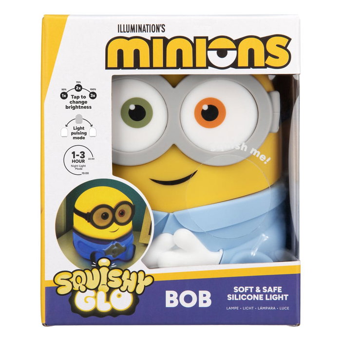 Paladone Products Minions Lámpara Squishy Glo Bob 15 cm