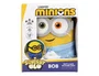 Wondee Lámpara de Silicona Minions Bob con Luz Nocturna, 3 Niveles de Brillo y Modo Pulsante, Temporizador 1-3h, Amarillo, 125x70x300 mm