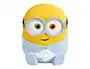 Wondee Lámpara de Silicona Minions Bob con Luz Nocturna, 3 Niveles de Brillo y Modo Pulsante, Temporizador 1-3h, Amarillo, 125x70x300 mm
