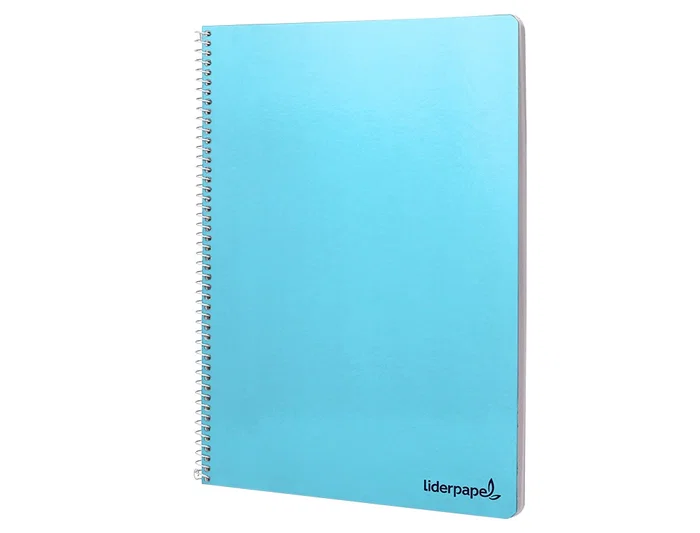 Liderpapel Cuaderno Espiral Folio Tapa Blanda 80 Hojas 60gr Pauta 2,5mm con Margen Colores Surtidos