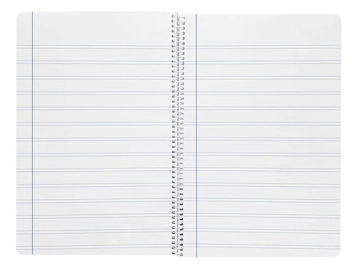 Liderpapel Cuaderno Espiral Folio Tapa Blanda 80 Hojas 60gr Pauta 2,5mm con Margen Colores Surtidos