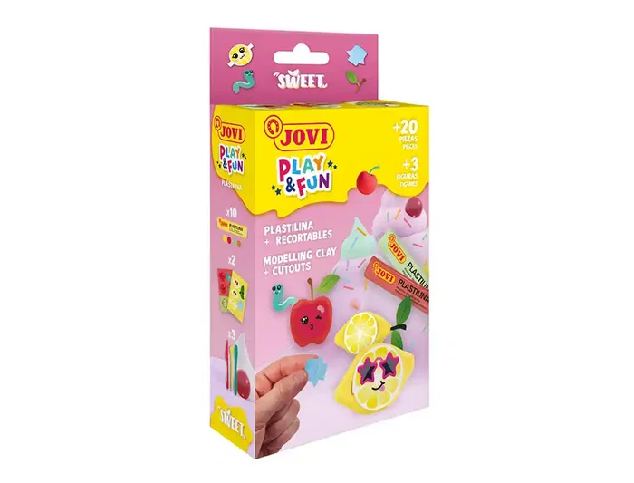 Jovi PLAY&FUN Expositor de Sobremesa 18 Unidades Surtidas para Juegos
