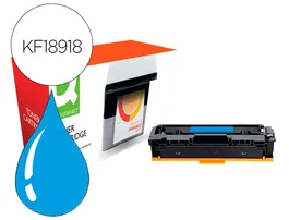 Q-connect Toner Compatible Cian para Canon LBP611C / i-SENSYS LBP610, Alto Rendimiento 2200 Páginas
