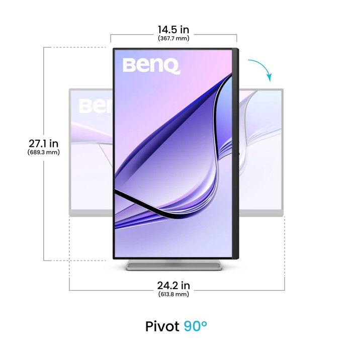 BenQ MA270UP Monitor 27 pulgadas 4K UHD IPS Blanco