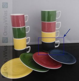 Aristos Taza 20, Taza de té apilable para vajilla, Referencia 14437