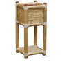 DKD Home Decor Macetero Bambú y Ratán Natural 35x35x76