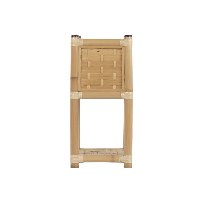 DKD Home Decor Macetero Bambú y Ratán Natural 35x35x76