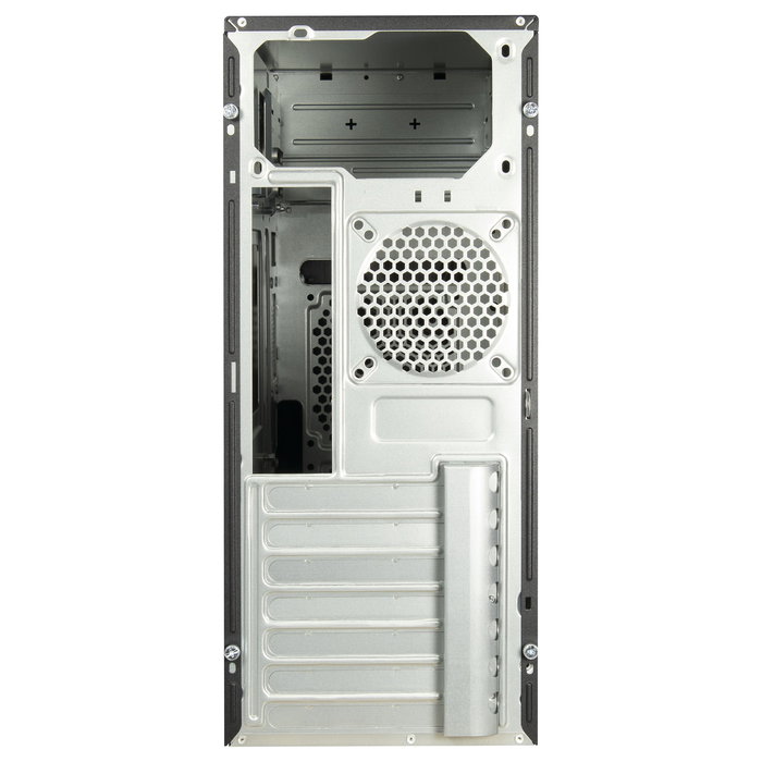 Inter-Tech IT-2815 Linear Caja PC Midi Tower Negro, Compatible con ATX, Micro-ATX, Mini-ITX, 2 Bahías 5.25", 2 Puertos 3.5", USB 3.2 Gen 1 y USB-C