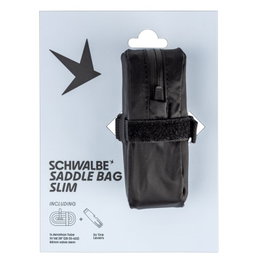 Schwalbe Bolsa para tija de sillín con cámara AEROTHAN 28" y desmontables, Resistente al agua
