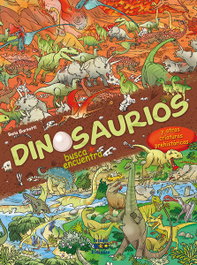 DINOSAURIOS. BUSCA, ENCUENTRA Y COLOREA, Ilaria Barsotti - Estudio Didactico
