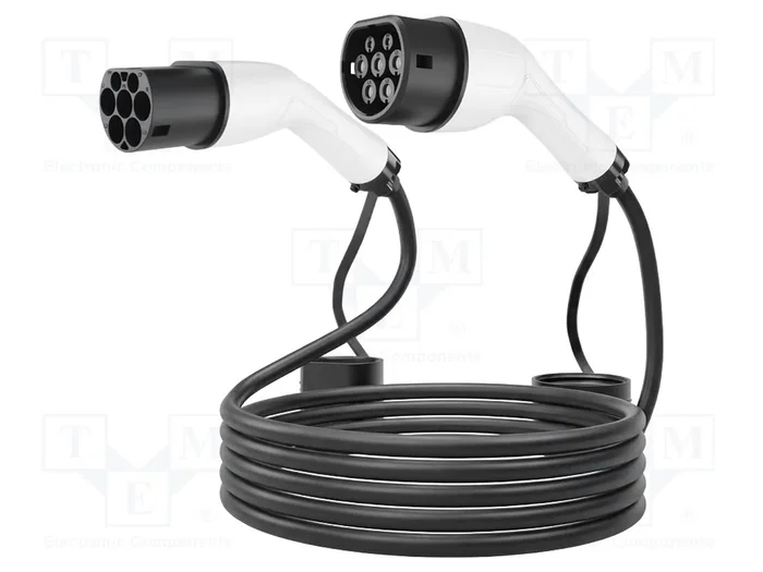 Cable de carga Tipo 2, 32A trifásico (22 kW), 4 m Cable de carga Tipo 2, 32A trifásico (22 kW), 4 m