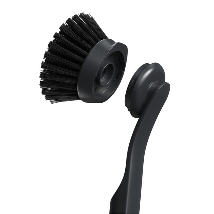 Joseph Joseph SinkTech Pack de 2 Cabezales de Cepillo para Lavar Platos en Negro