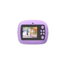 Celly KIDSCAMPRINTVL Cámara Digital Compacta para Niños con Función de Impresión Violeta, 30+ Efectos, Juegos y Reproductor de Música
