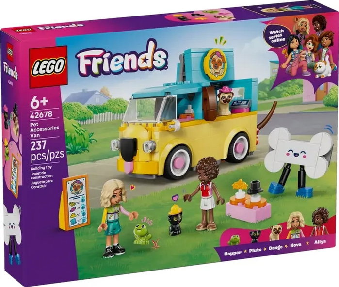 LEGO Friends Furgoneta de Accesorios Caninos 42678