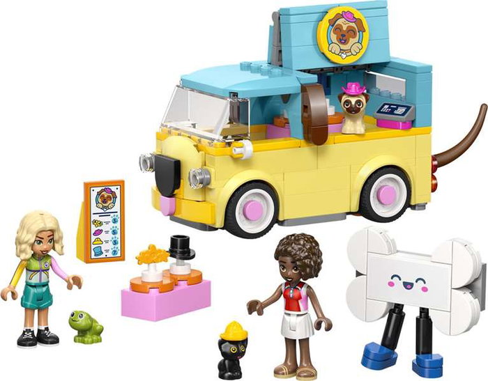 LEGO Friends Juego de Construccion Furgoneta de Accesorios Caninos para nino