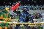 Tortugas Ninja (Archie Comics) Figuras Paquete de 4 Stump Wrestling Turtles 18 cm