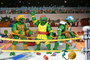 Tortugas Ninja (Archie Comics) Figuras Paquete de 4 Stump Wrestling Turtles 18 cm