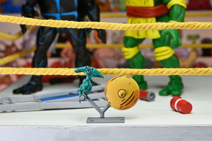 Tortugas Ninja (Archie Comics) Figuras Paquete de 4 Stump Wrestling Turtles 18 cm