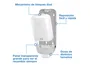 Tork Dispensador de Jabón y Desinfectante S4, Capacidad 1000 ml, Blanco, Dimensiones 305x122x106 mm