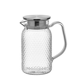 Soler Hispania ARTABRO Jarra de Agua de Policarbonato, 1 Litro, Cristalería (Set de 4)