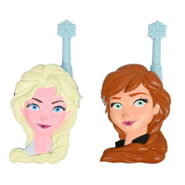 Lexibook Walkie-Talkies 3D Frozen Disney Alcance 500m 2 Canales Clip para Cinturón
