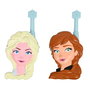 Lexibook Walkie-Talkies 3D Frozen Disney Alcance 500m 2 Canales Clip para Cinturón