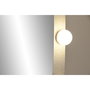 DKD Home Decor Espejo Moderno Blanco Metal LED 7.5 x 168 x 56.5 cm