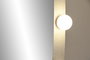 DKD Home Decor Espejo LED Metal 56,5x7,5x168 Bombillas Blanco
