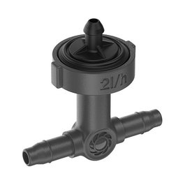 GARDENA Micro-Drip-System Goteros de serie 2 l/h, 10 unidades, dunkelgrau
