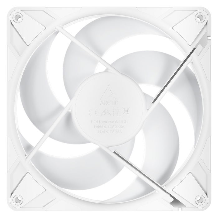 ARCTIC P14 Pro Reverse PWM Ventilador 14 cm 166,5 m³/h Blanco