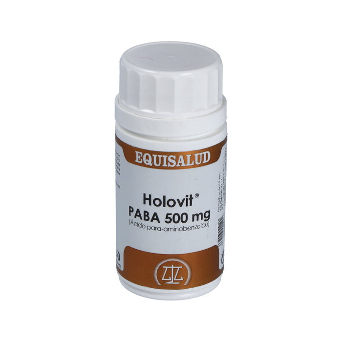 EQUISALUD HOLOVIT PABA 500mg 50 cápsulas EQUISALUD HOLOVIT PABA 500mg 50 cápsulas