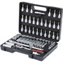 KS Tools Juego de llaves de vaso de 3/8 de pulgada, 61 piezas