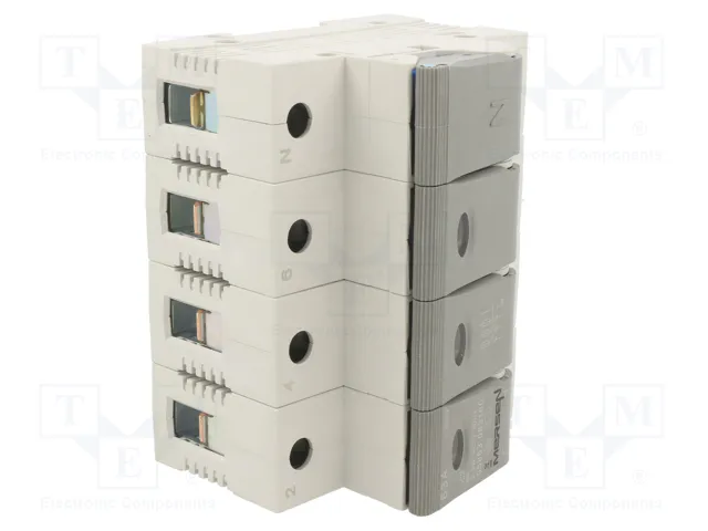 MERSEN Interruptor de fusible D02 63A 400V para raíl DIN MERSEN Interruptor de fusible D02 63A 400V para raíl DIN