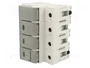 MERSEN Interruptor de fusible D02 63A 400V para raíl DIN
