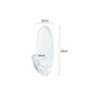 3M Command Gancho Mediano Transparente (2 uds + 4 tiras)