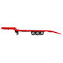 Amewi Tieflader-Sattelauflieger Dreiachse Scania 1:18 Rojo para Tractor 8+ Años