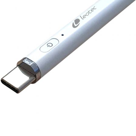 Leotec LESTP04W Stylus ePen Plus Lápiz Electrónico para Android, Apple y Windows, Blanco