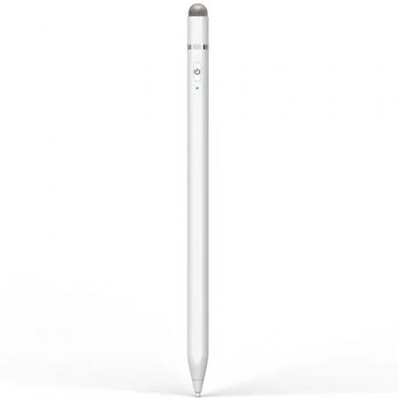 Leotec LESTP04W Stylus ePen Plus Lápiz Electrónico para Android, Apple y Windows, Blanco