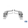 Fox Silencioso Trasero Derecha-Izquierda Double Pipe Chrysler 300C 5.7L - 2 FXCR100023-150 con homologación ECE
