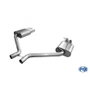 Fox Silencioso Trasero Derecha-Izquierda Double Pipe Chrysler 300C 5.7L - 2 FXCR100023-150 con homologación ECE