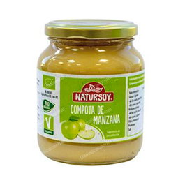 NATURSOY Compota De Manzana 360Gr Bio Vegan